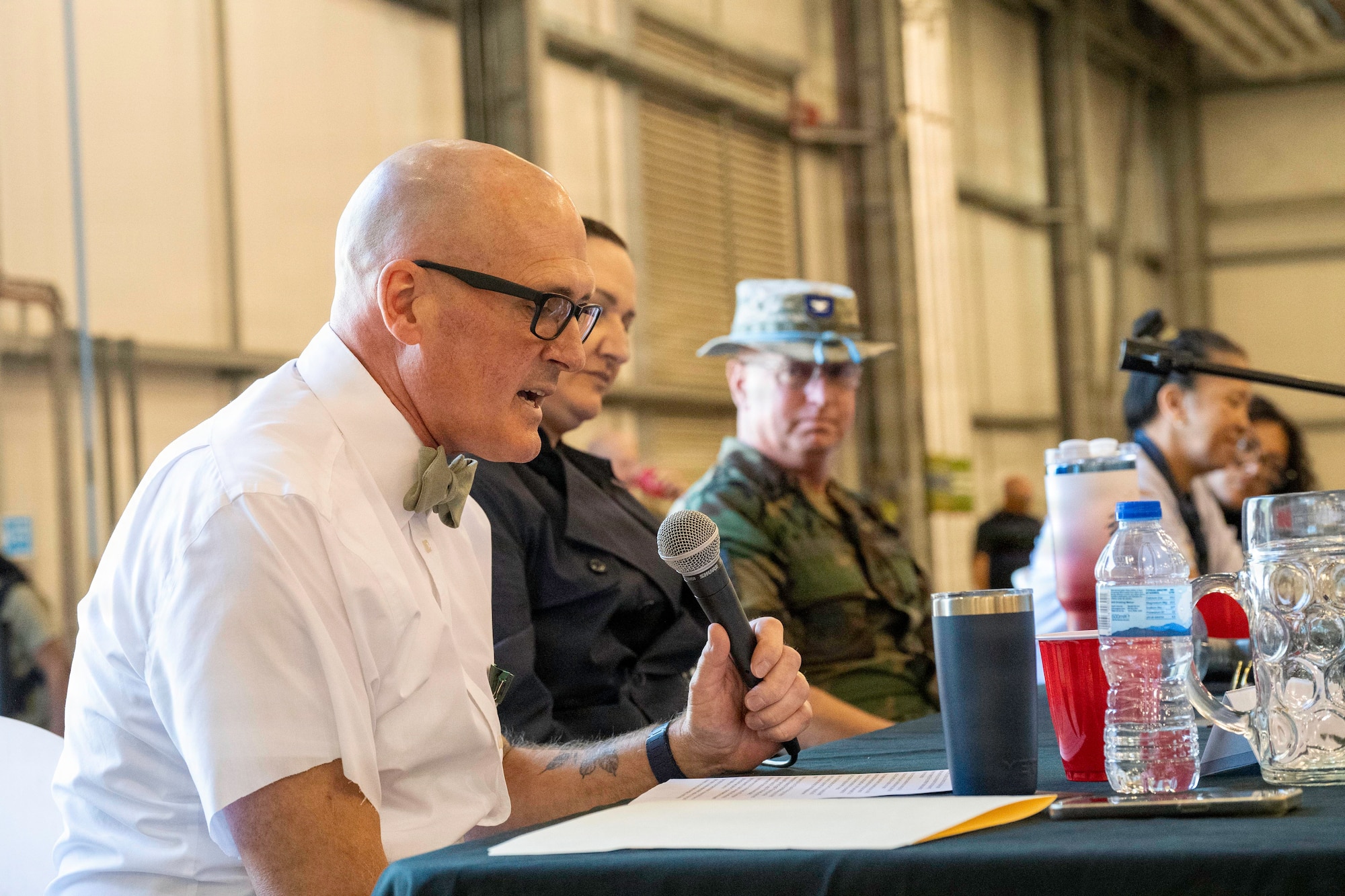 Guest speaker delivers remarks