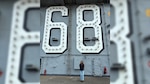 Riya Salian, an NSWC Crane intern, photographed onboard the USS Nimitz (CNV-68), a nuclear-powered aircraft carrier.
