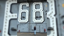 Riya Salian, an NSWC Crane intern, photographed onboard the USS Nimitz (CNV-68), a nuclear-powered aircraft carrier.
