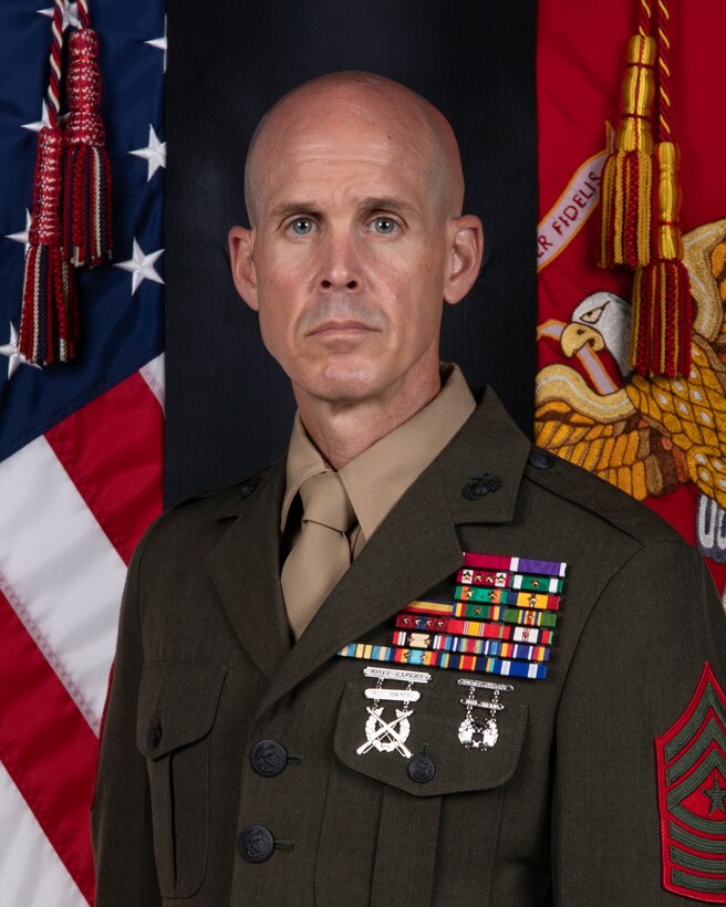 Sergeant Major Patrick E. Fay, Command Senior Enlisted Leader, U.S. Marine Corps Forces Reserve and U.S. Marine Corps Forces South