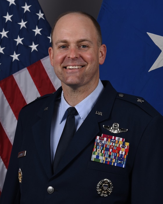This is the official photo of Brig. Gen. Denny R. Davies.