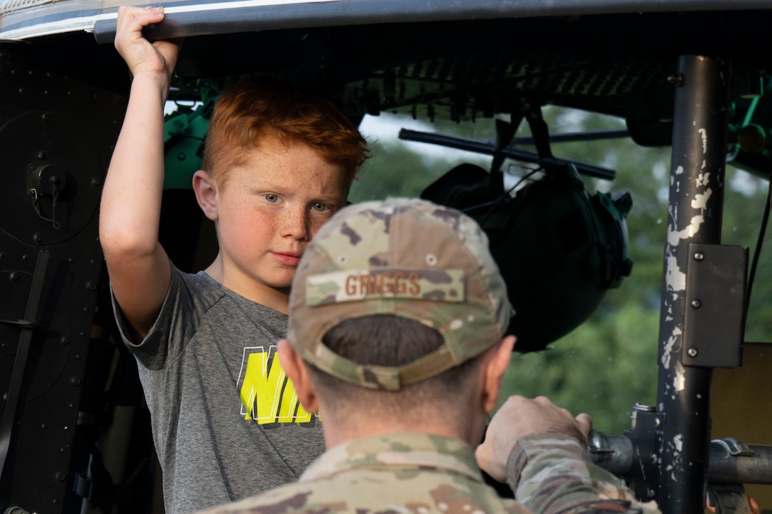 Photo of National Night Out attendee