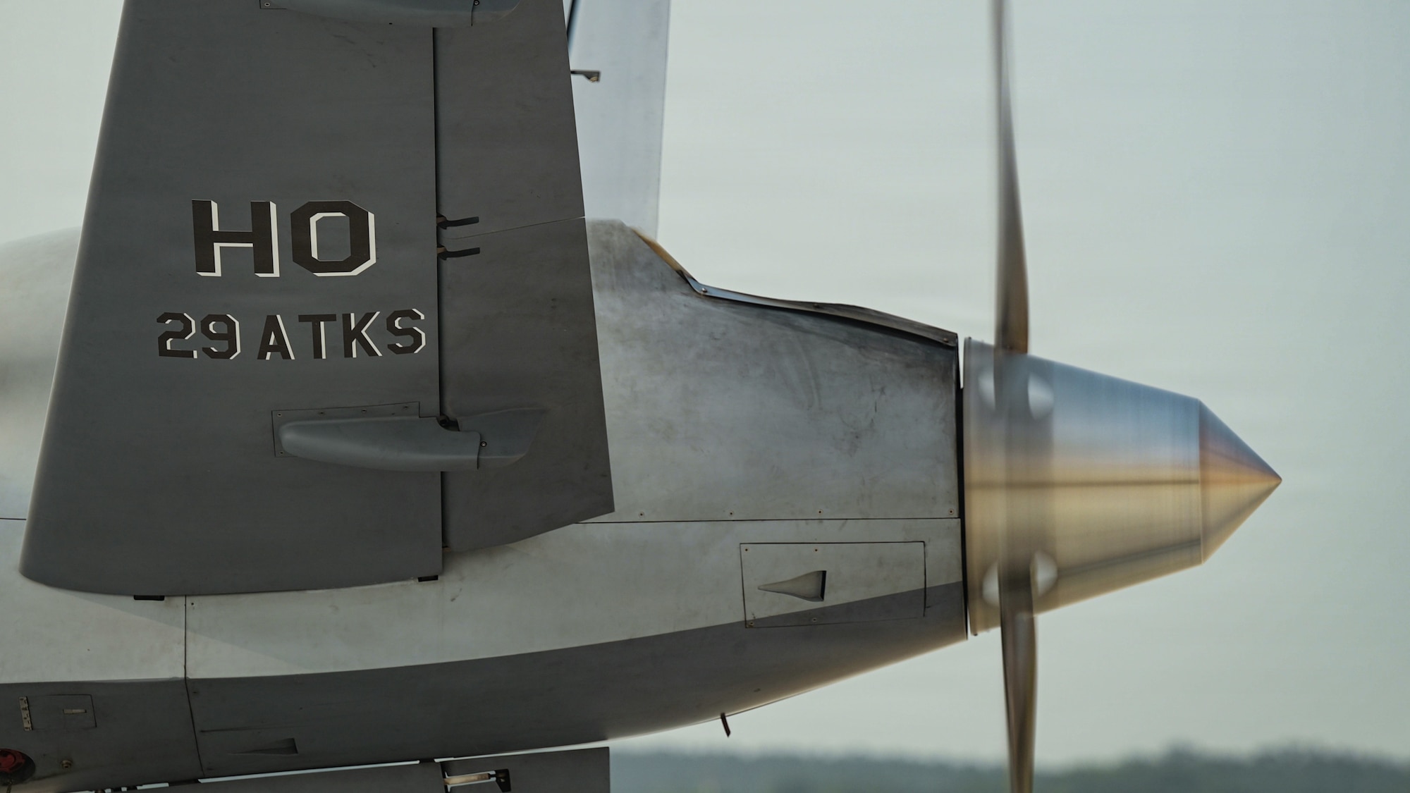 An MQ-9 Reaper assigned to the 29th Attack Squadron is seen before launch at Alpena Combat Readiness Training Center, Michigan, July 20, 2026.
