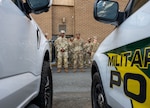 Georgia National Guardsmen assigned to Joint Task Force-District of Columbia (JTF-DC) in support of the DC Safe and Beautiful mission, stand in formation during a recognition ceremony in Crystal City, Va., July 31, 2026. About 5000 National Guard members are supporting the mission, providing critical assistance to the Metropolitan Police Department to help ensure the safety of residents, commuters, and visitors throughout the District. (U.S. Army National Guard photo by Sgt. Alex Lopez)