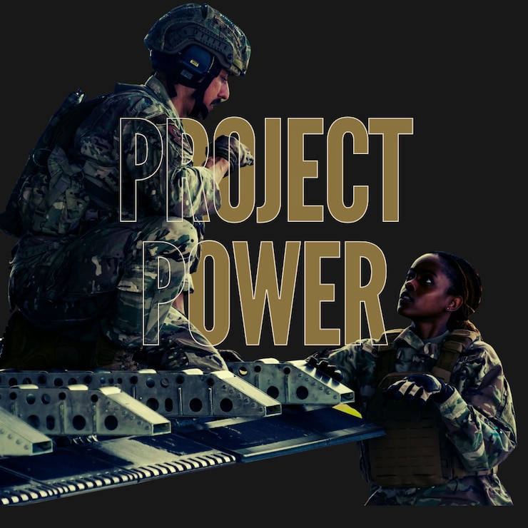 Graphic design for commander's priorities.