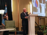 Under Secretary of War for Personnel and Readiness Anthony Tata speaks to family members at the Defense POW/MIA Accounting Agency’s 2026 Korean/Cold War Annual Government Briefings in Omaha, Nebraska, August 6, 2026.
