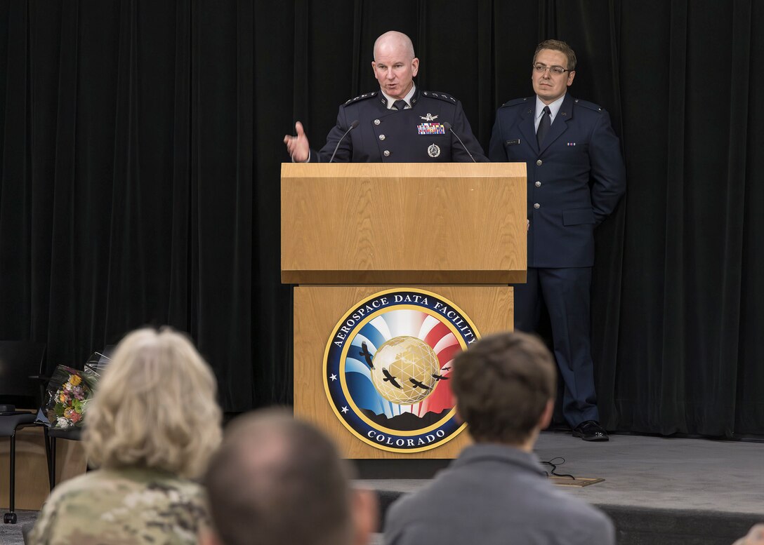 Military member perform ceremony