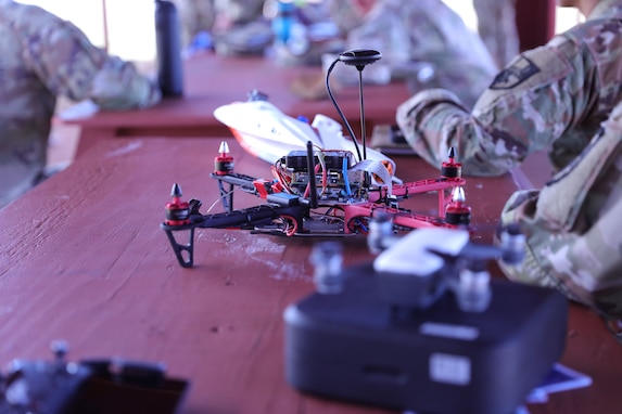 During the exercise, 140 Soldiers trained on small unmanned aircraft systems, gaining situational understanding and readiness in the employment of sUAS for intelligence, protection, and defensive countermeasure functions. The training included both simulation and live flying, further expanding the exercise’s contribution to operational adaptability and mission readiness.
