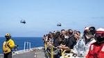 USS Theodore Roosevelt Host Friends and Family Cruise