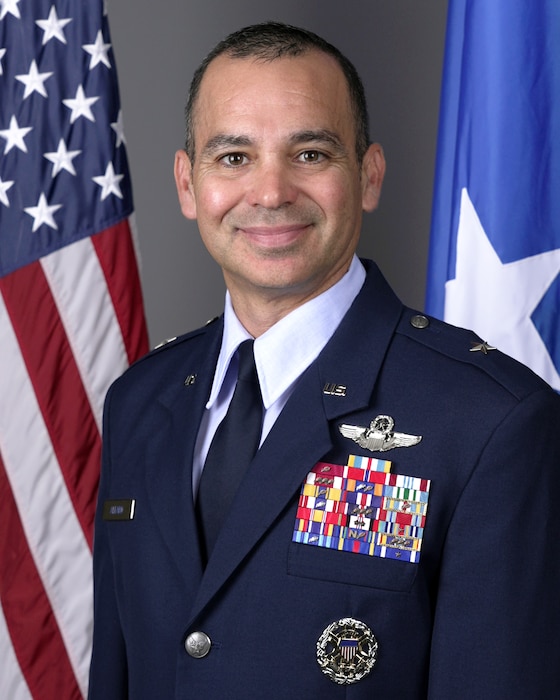 This is the official portrait of Brig. Gen. Michael Alfaro.