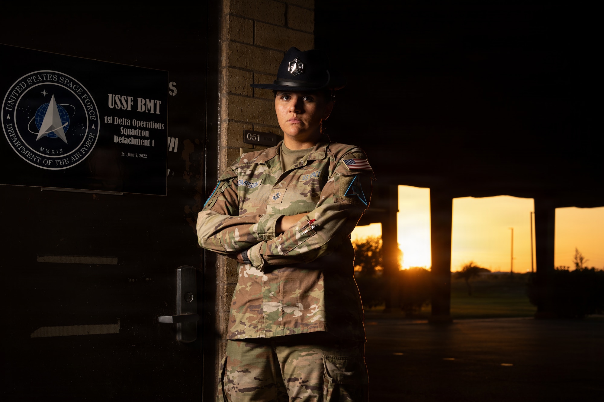 MTIs in uniform outdoors