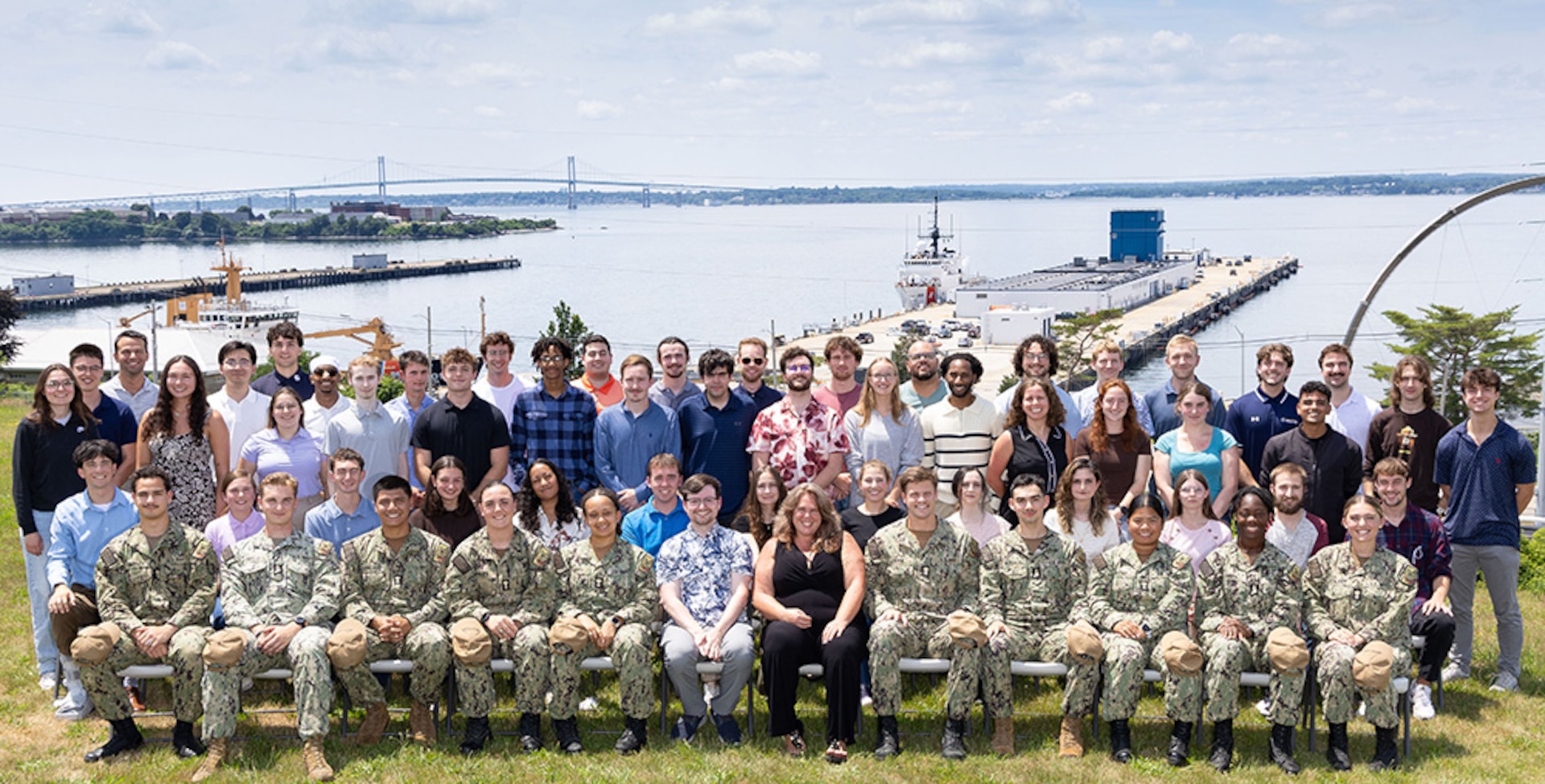 NUWC Division Newport hosts 75 college students, 10 midshipmen for summer internships