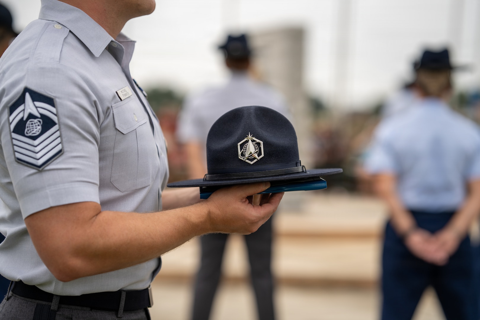 MTIs in uniform outdoors