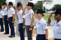MTIs in uniform outdoors