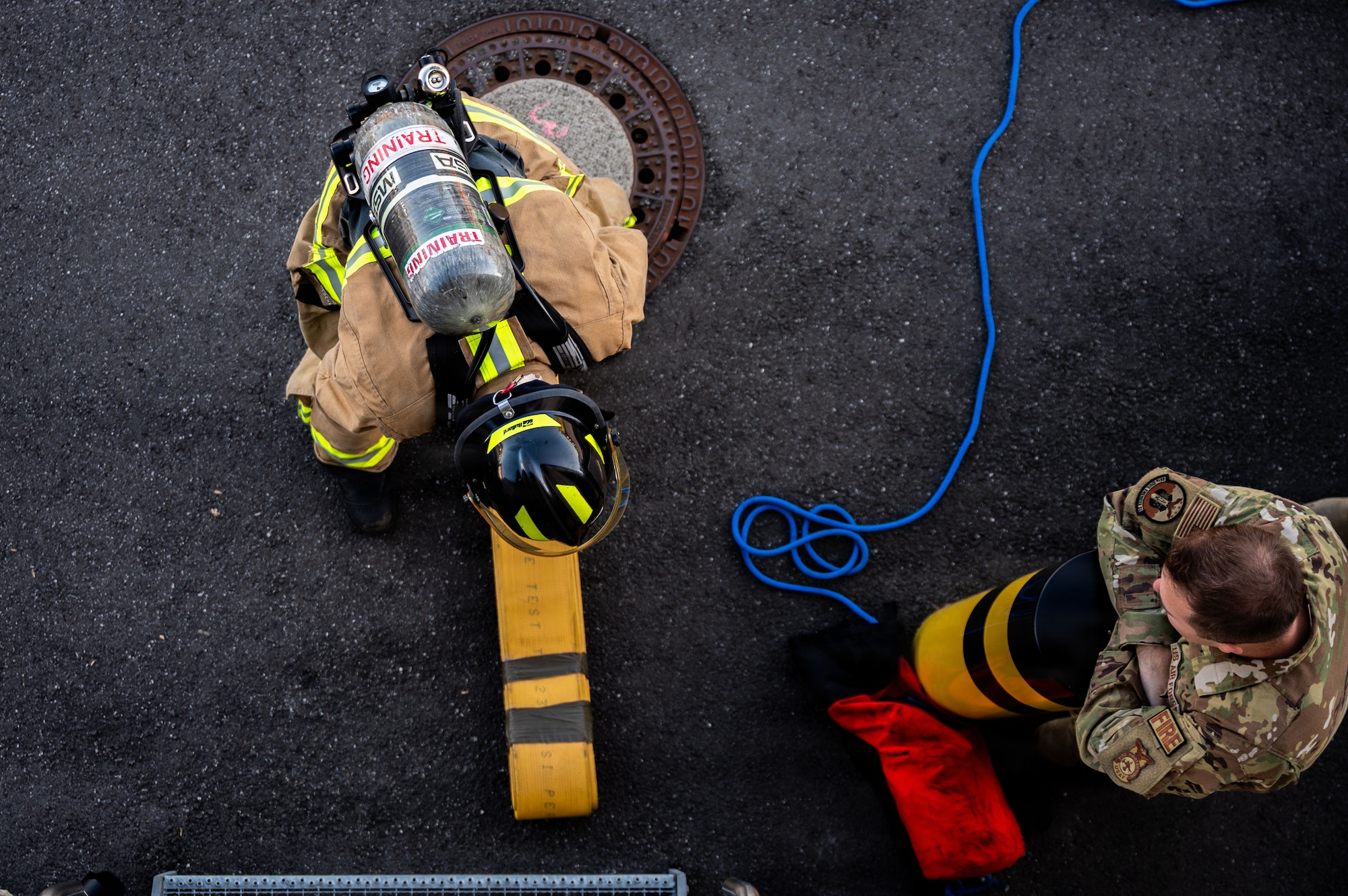 The 86th CES Fire and Emergency flight is responsible for structural and aircraft fire protection, emergency medical services and hazardous material response for the Kaiserslautern Military Community.