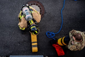 The 86th CES Fire and Emergency flight is responsible for structural and aircraft fire protection, emergency medical services and hazardous material response for the Kaiserslautern Military Community.