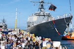 USS Pinckney (DDG 91) Returns To Homeport