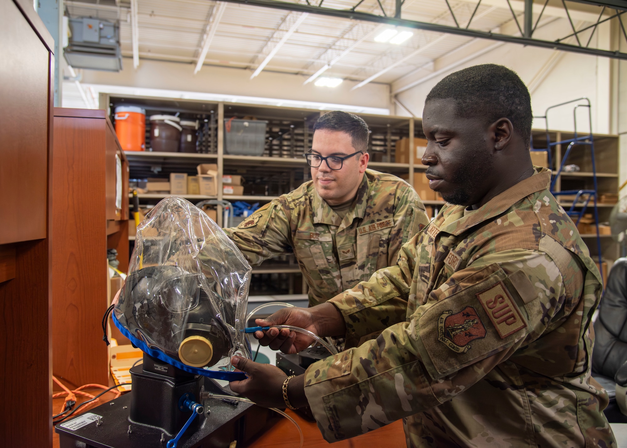 Gas Mask Testing