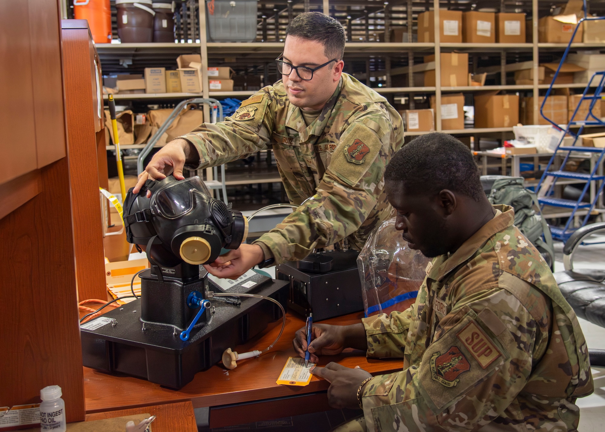 Gas Mask Testing