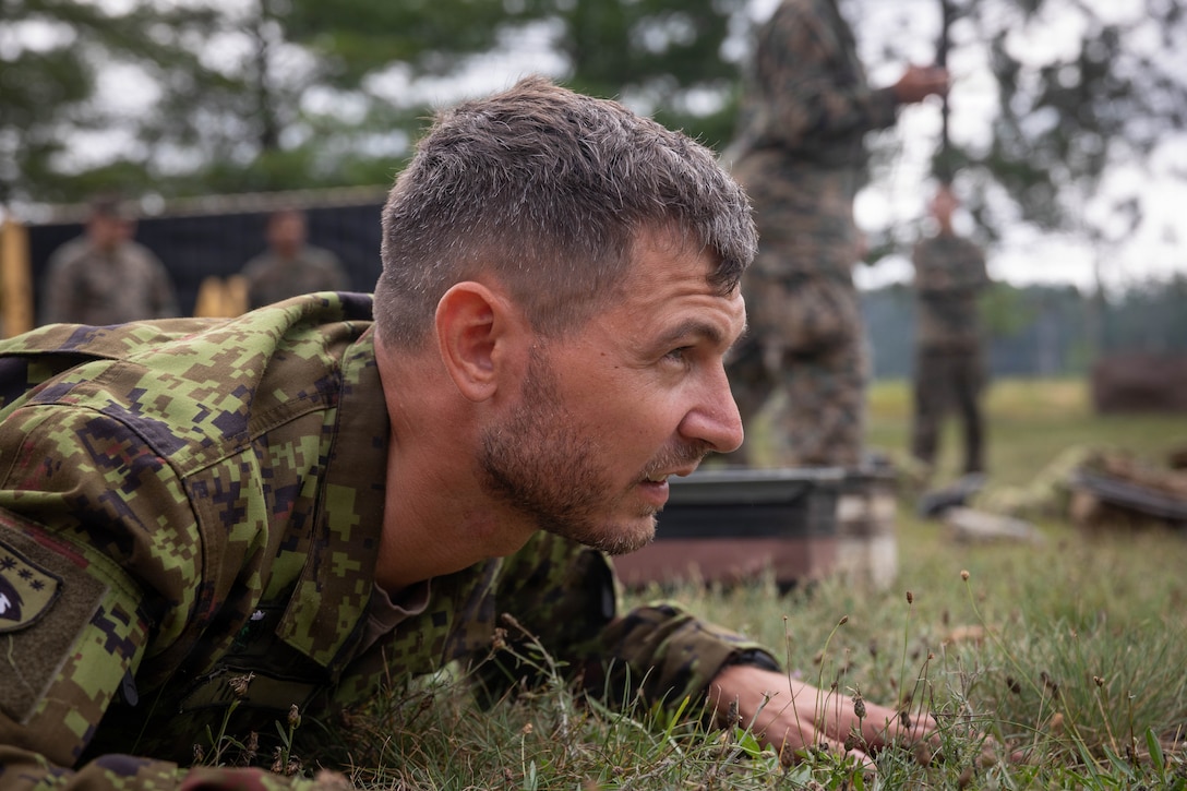 Northern Strike 26-2 | 4th Combat Readiness Regiment Marines and Partner Nations conduct the USMC Combat Fitness Test