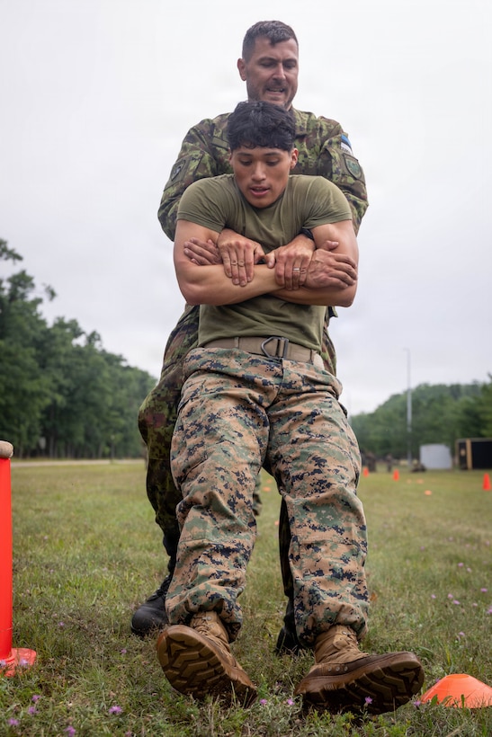 Northern Strike 26-2 | 4th Combat Readiness Regiment Marines and Partner Nations conduct the USMC Combat Fitness Test