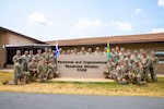 Army National Guard medical leaders participate in the pilot State Surgeon and Deputy State Surgeon Orientation Course hosted by the Personnel and Organizational Readiness Battalion at the National Guard Professional Education Center in North Little Rock, Arkansas, Aug. 4, 2026. The course brings medical leaders from across the states and territories together to share best practices, address medical readiness challenges and identify solutions that improve Soldier availability and combat readiness. Photo by Staff Sgt. Bryce Colvert.