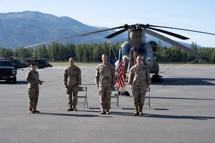 Kang succeeds Mortrud as 38th Troop Command commander