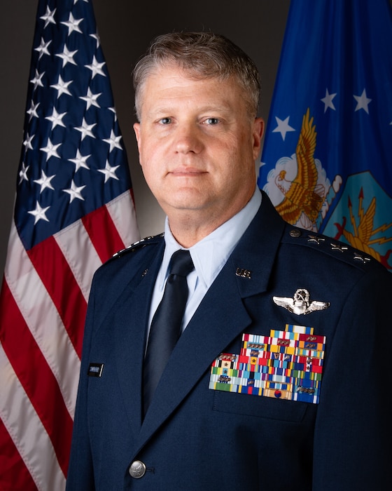 This is the official portrait of Lt Gen David Shoemaker.