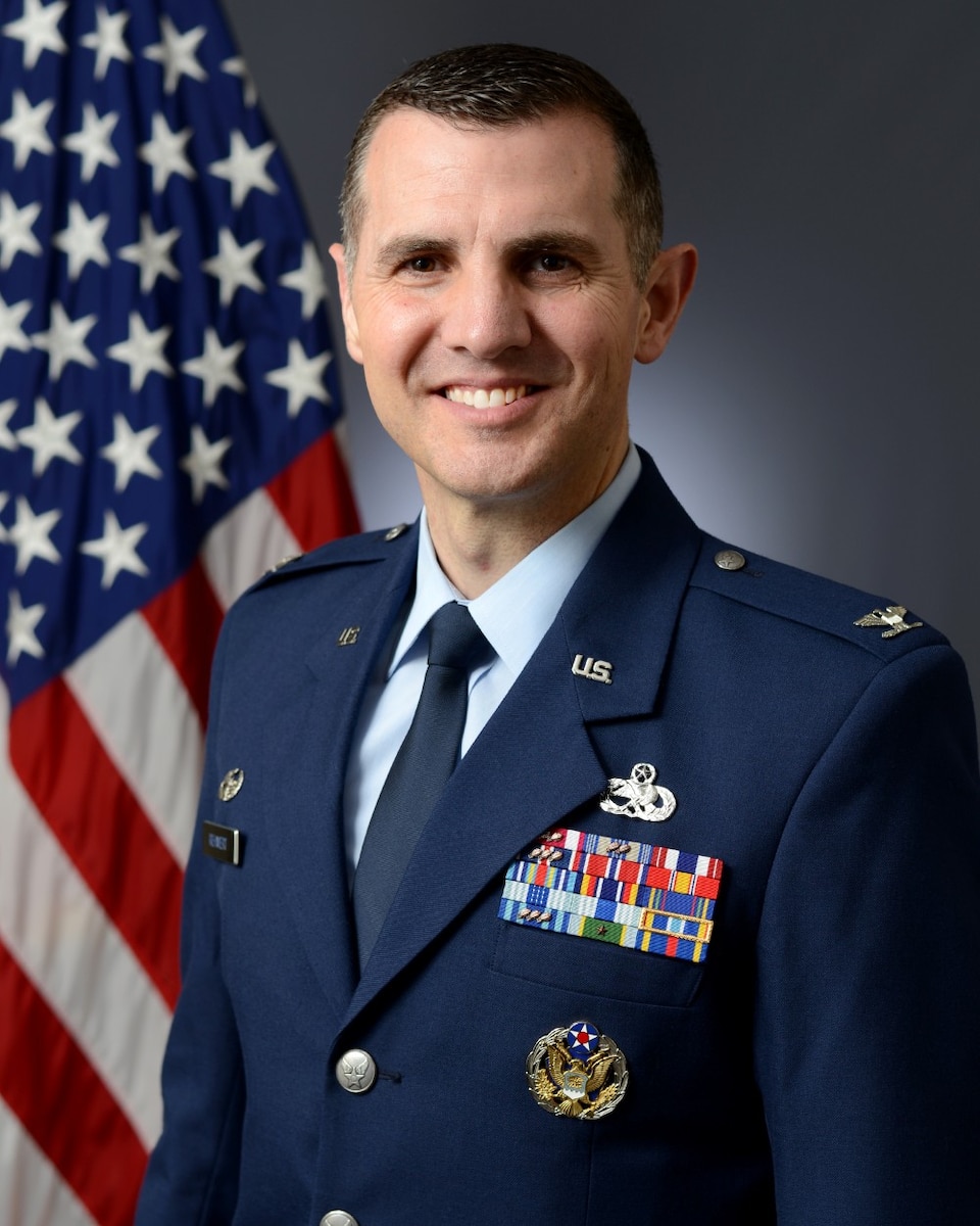 Col. Phillip Rehmert is the commander of the 412th Maintenance Group, 412th Test Wing, Edwards Air Force Base, California.