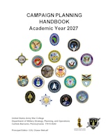 Cover of AY27 USAWC Campaign Planning Handbook, edited by COL Chase Metcalf