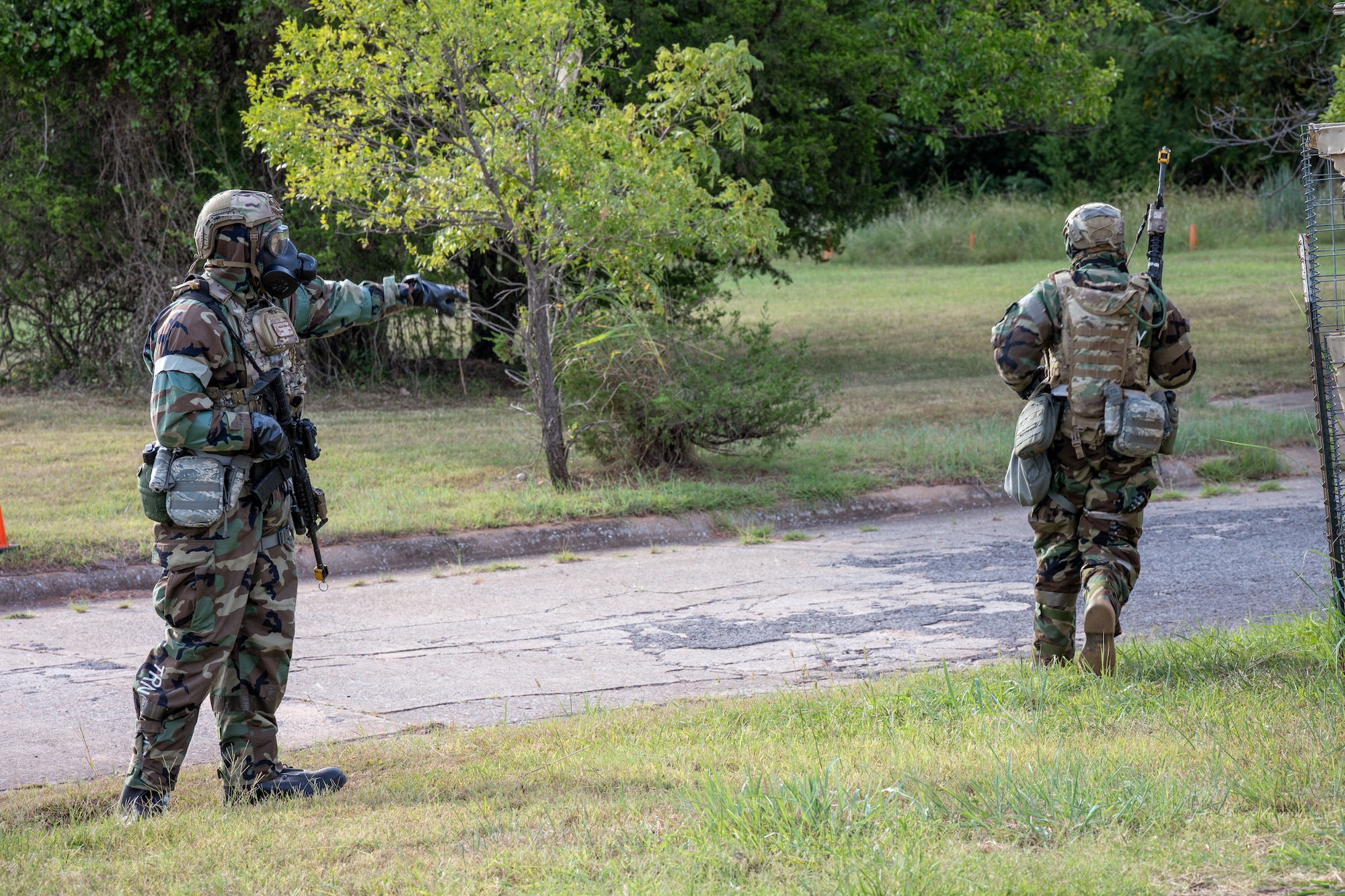 Airmen respond to UXO practice