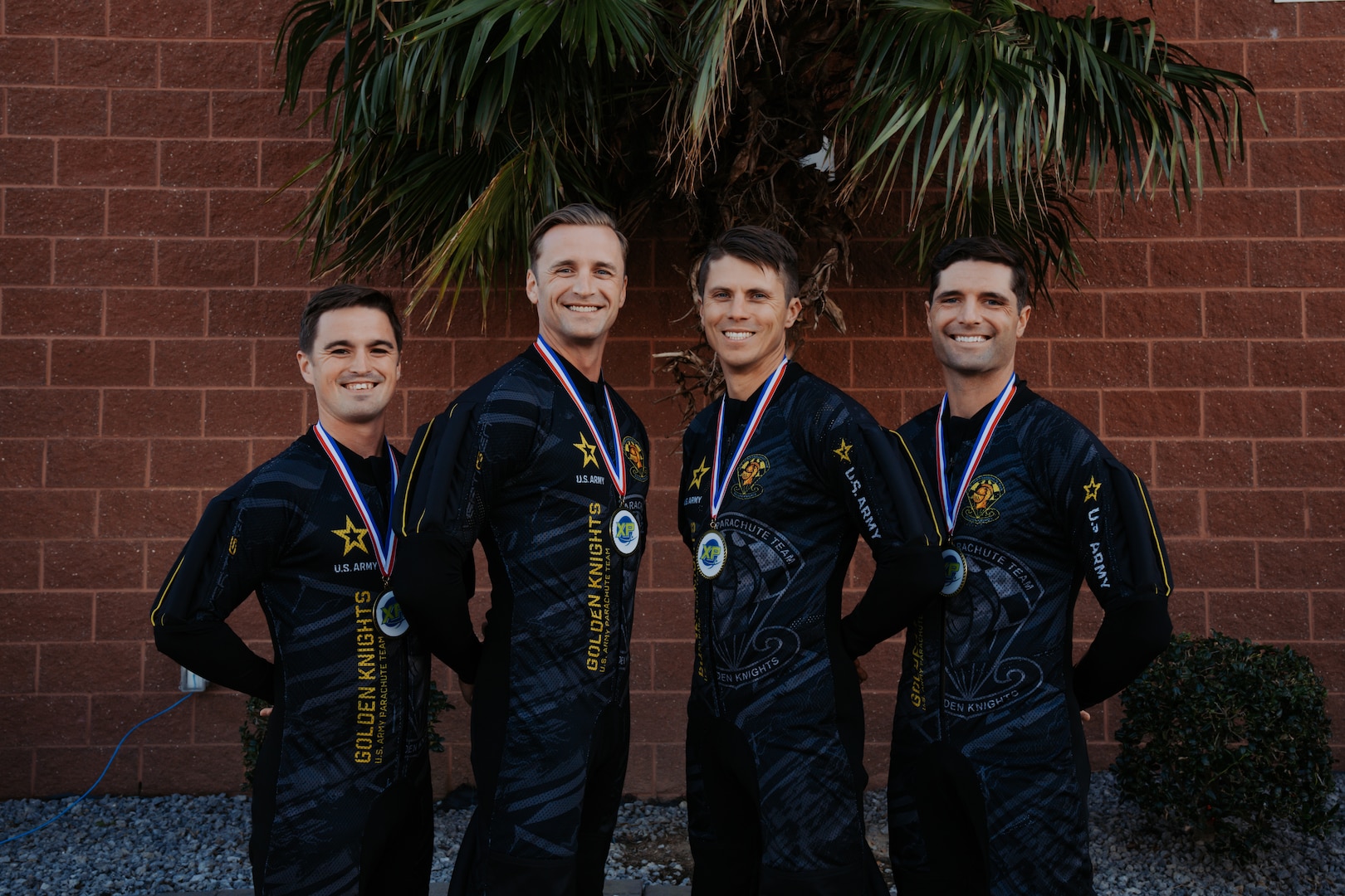 The U.S. Army Parachute Team’s 4-Way Formation Skydiving (FS) Competition Team took home gold at the 2025 Indoor National Skydiving Championships, hosted by Skydive Paraclete XP.