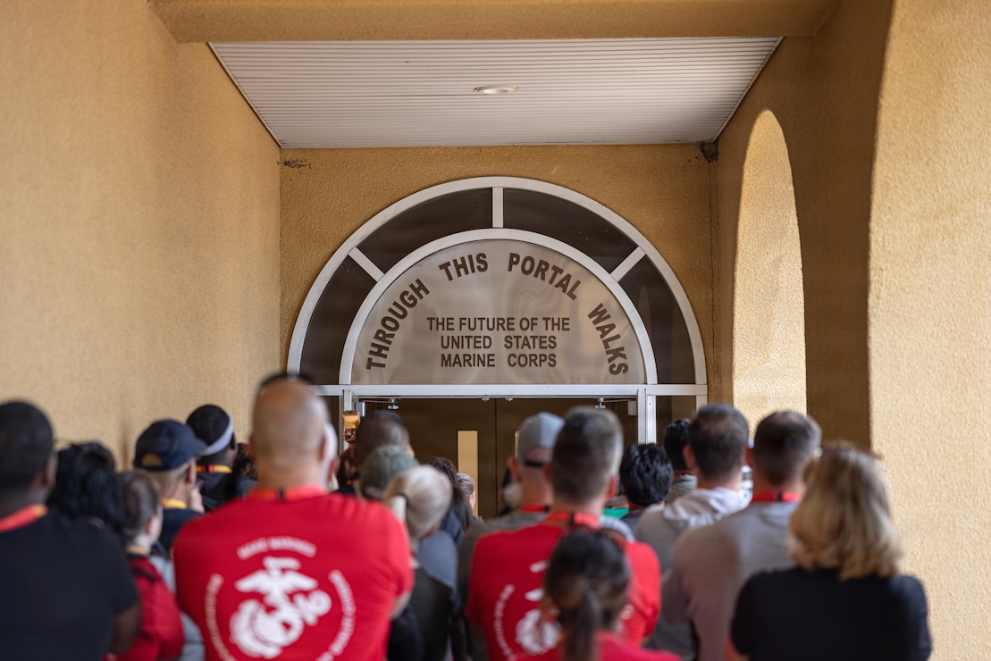 Educators and Community Influencers from across Washington, Oregon and California visit MCRD San Diego
