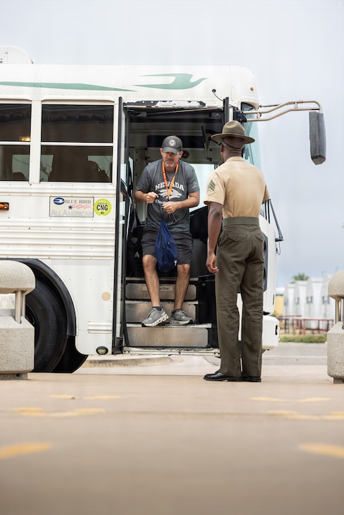 Educators and Community Influencers from across Washington, Oregon and California visit MCRD San Diego