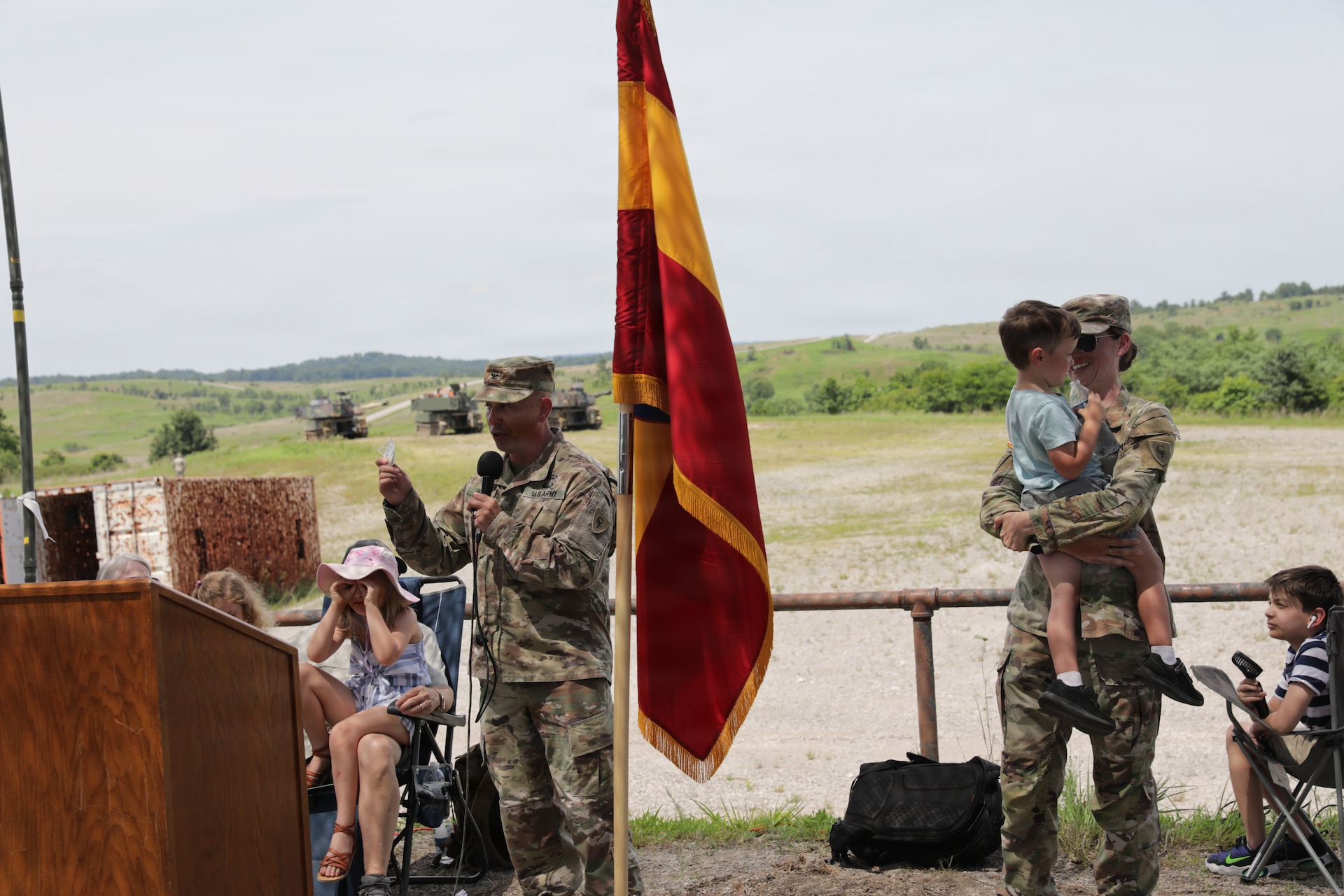 The annual event is designed to build camaraderie and show appreciation for the families of the unit's Service members.