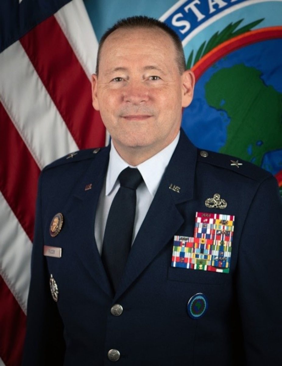 This is the official photo of Brig. Gen. Paul G. Filcek.