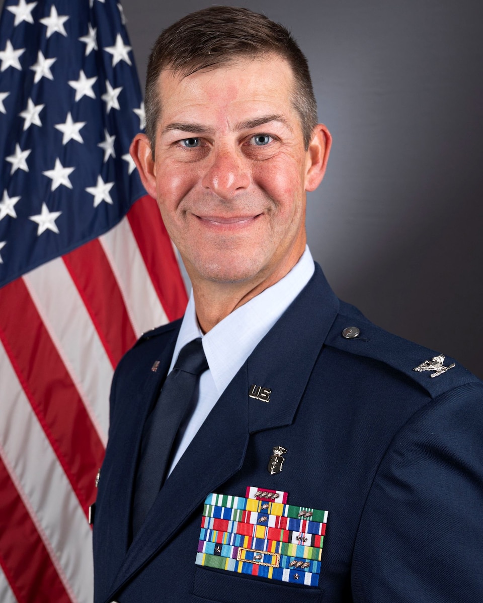 Col. (Dr.) Jason Webb serves as the commander and director of the 412th Medical Group, 412th Test Wing, at Edwards Air Force Base, California.