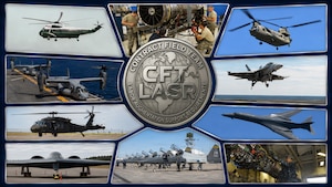 A variety of airframes supported by the AFSC Contract Field Team.