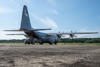 A C-130 aircraft