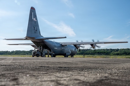 A C-130 aircraft