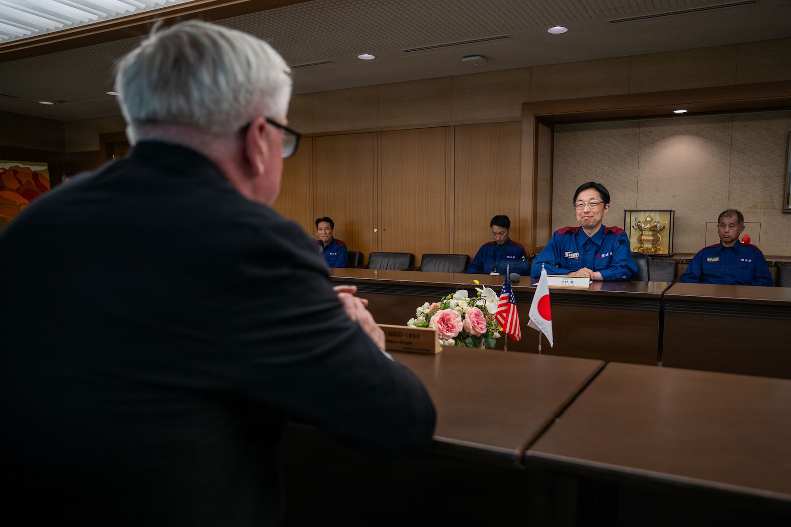 People around a table