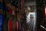 Cargo on an aircraft