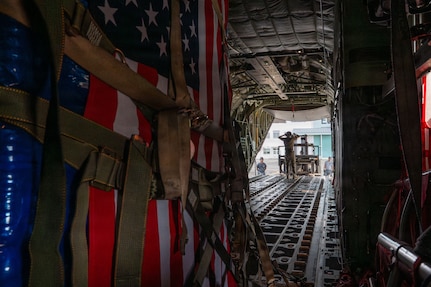 Cargo on an aircraft
