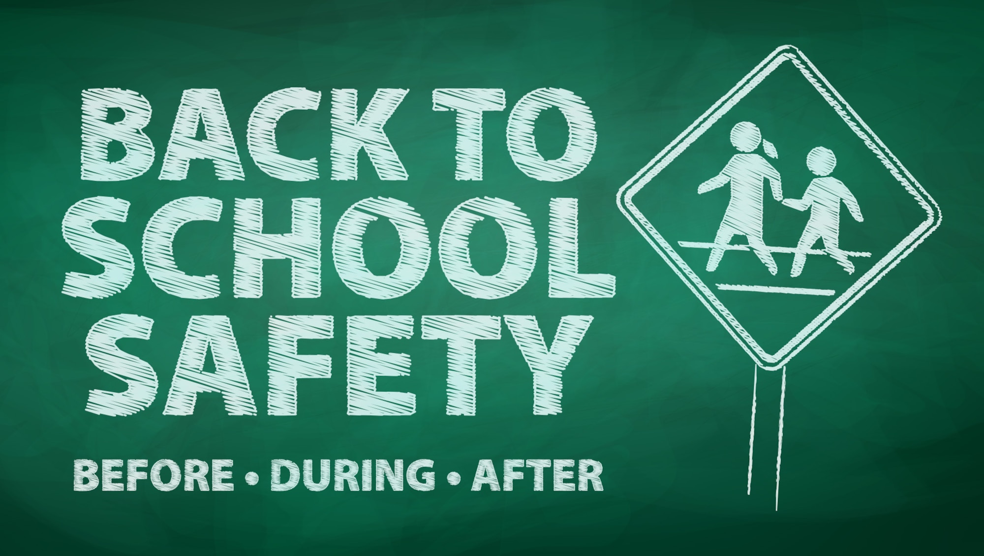 Safety officials at Arnold Engineering Development Complex share back-to-school safety tips to ensure a safe school year. Safety tips are offered to keep children safe as they commute, play and learn. (U.S. Air Force graphic by David Perry)