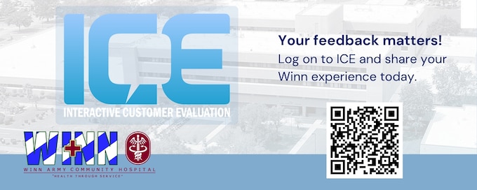 Your feedback matters! Log on to ICE and share your Winn experience today. https://ice.disa.mil/index.cfm?fa=site&site_id=919&dep=DoD