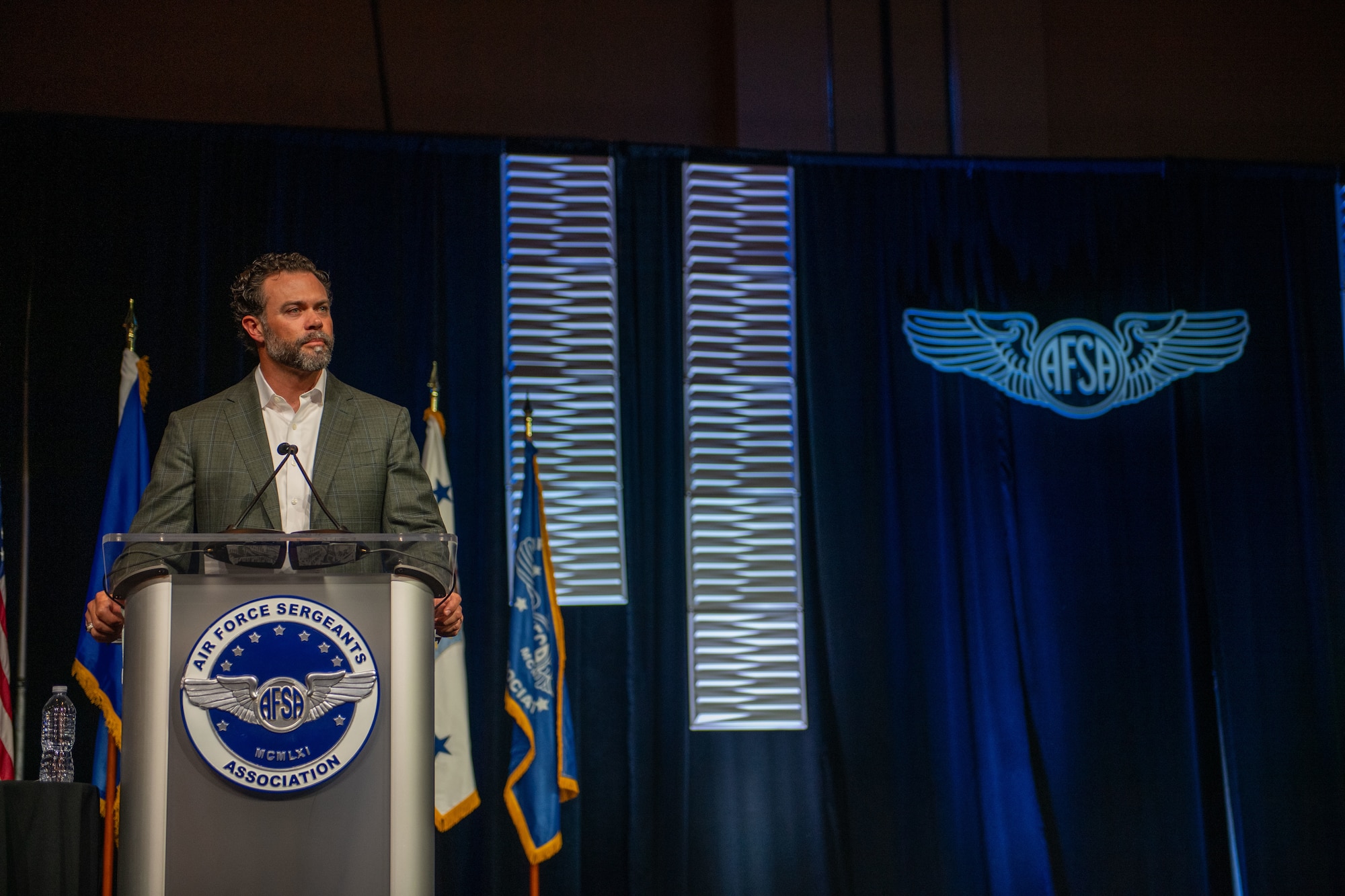 Under Secretary of the Air Force Matthew Lohmeier implored Airmen to pursue continuous personal growth, authentic leadership, and intentional intellectual development during a keynote address at the Air Force Sergeants Association Professional Airmen's Conference, Aug. 12.