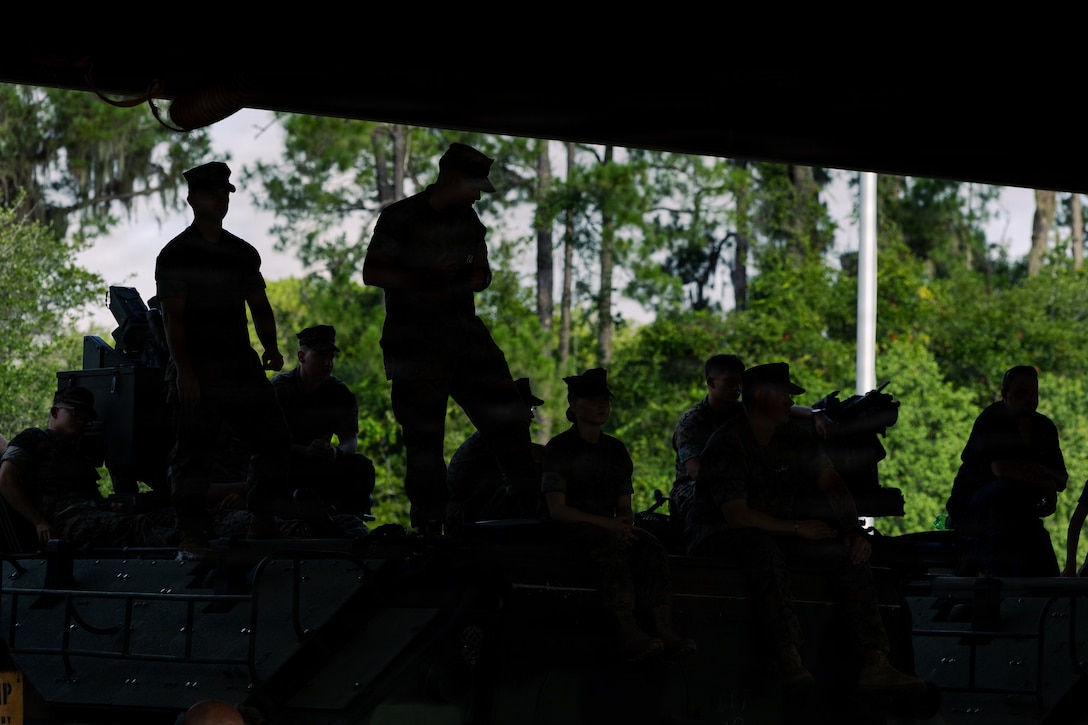 4th AABn Sundown Ceremony