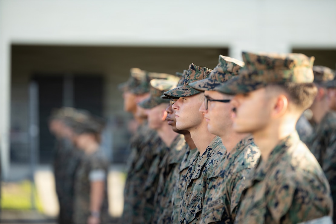 4th AABn Sundown Ceremony