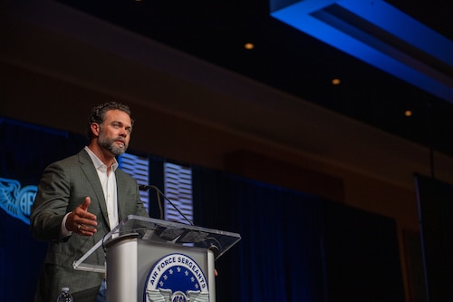 Under Secretary of the Air Force Matthew Lohmeier implored Airmen to pursue continuous personal growth, authentic leadership, and intentional intellectual development during a keynote address at the Air Force Sergeants Association Professional Airmen's Conference, Aug. 12.