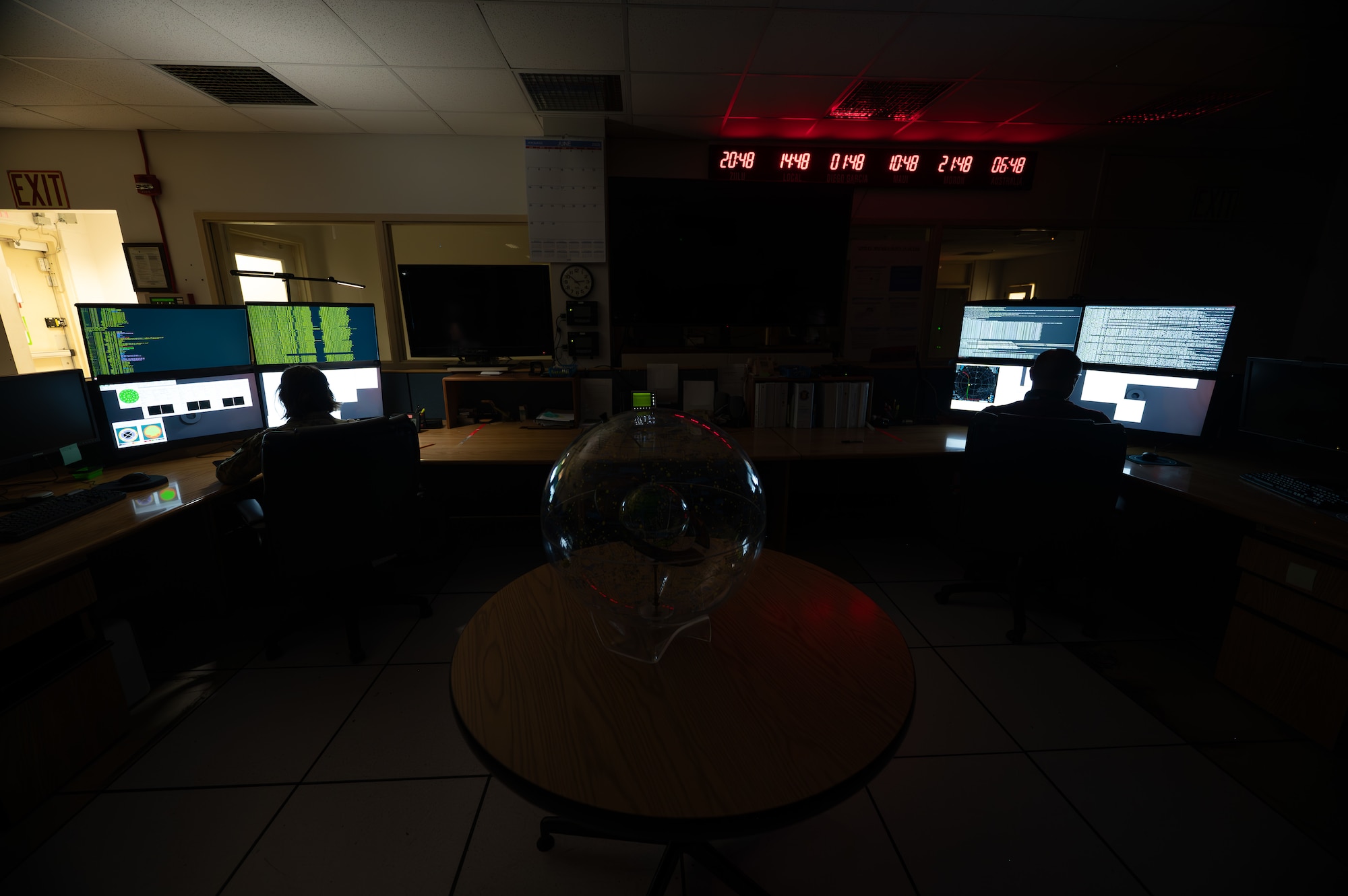 Military and Civilian team members with Mission Delta 2's 15th Space Surveillance Squadron operate and maintain the GEODSS (Ground-Based Electro-Optical Deep Space Surveillance) system at White Sands Missile Range, New Mexico, June 15, 2026. GEODSS rapidly searches for, discovers, and tracks small, dim threats in orbit. One of three locations around the globe, the New Mexico facility was the first to receive the Ground-Based Optical Sensor System (GBOSS) upgrade, which doubles the field of view, doubles the search speed and more than triples the sensitivity of what the U.S. Space Force can see on orbit. A second GEODSS facility in Hawaii completed the GBOSS upgrade in April 2026. The U.S. Space Force's scanning of earth's orbits is now done faster, wider, and clearer than ever before in Medium Earth Orbit (MEO), Geostationary Orbit (GEO), High Earth Orbit (HEO) and cislunar orbits. These enhancements demonstrate the Space Force's investments in modern technologies rapidly transitioned to the warfighter to maintain an asymmetric advantage across the continuum of conflict.  (U.S. Space Force photo by Dave Grim)
